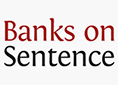 banks on sentence logo